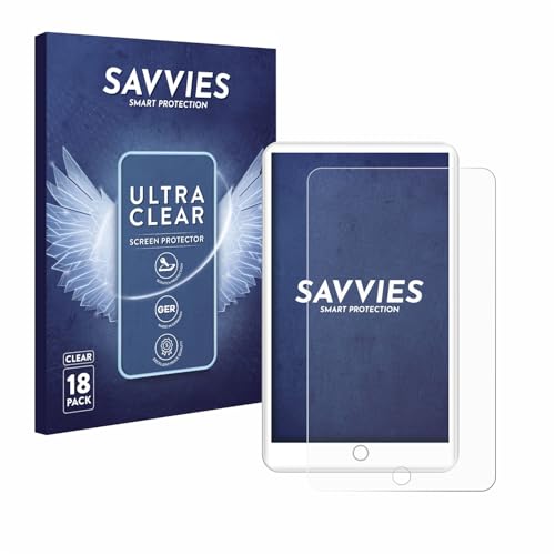savvies 18 Pack Screen Protector compatible with mechen H1 Protection Film Clear