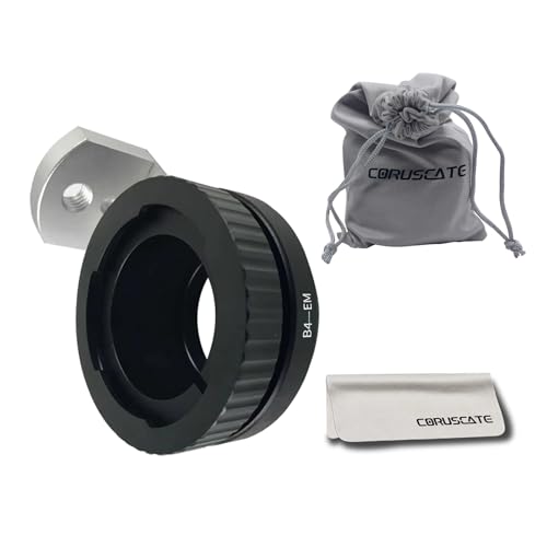 Adaptateur B4 vers EOS M haute précision pour filmer avec objectifs TV 2/3"