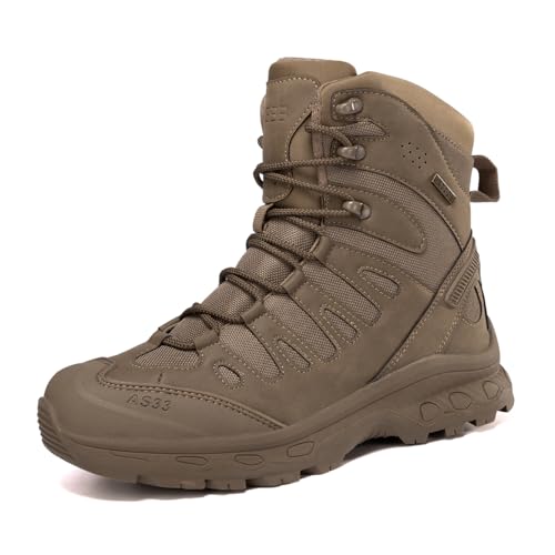 Image of Winter Snow Boots Waterproof Military Training Anti Slip Warm Boots Thickened Cotton Walking Ankle Boots For Man