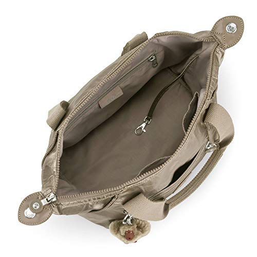 Image of Kipling Art Mini Handbag, Metallic Pewter
