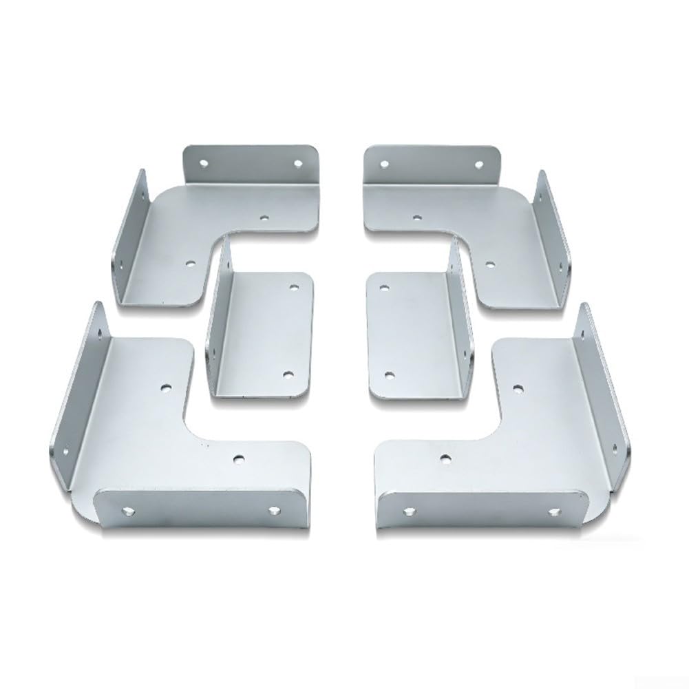 Staffa di montaggio per pannello solare in acciaio inossidabile 304, regolabile per pannelli da 30/33/35/40 mm, kit di hardware per barca, camper e yacht