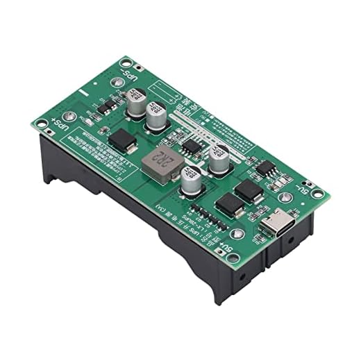 Modulo Boost di Ricarica della Batteria Al Litio, Buona Protezione Nessun Ritardo Batteria del Circuito UPS da 15 W 3 A Scheda di Ricarica per Dispositivo Elettrico (9v)