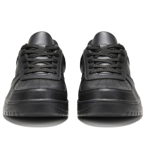 Furuian Steel Toe Shoes for Men Comfortable Safety Shoes Lace Up Work Shoes4