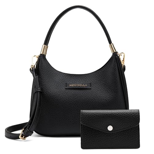 Image of NEWBELLA Hobo Purse, PU Leather Shoulder Bag, Tote Handbag for Work and Travel