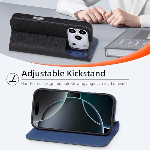 Funda iPhone 17 Pro tarjetero RFID anticaídas para proteger datos y pantalla 7