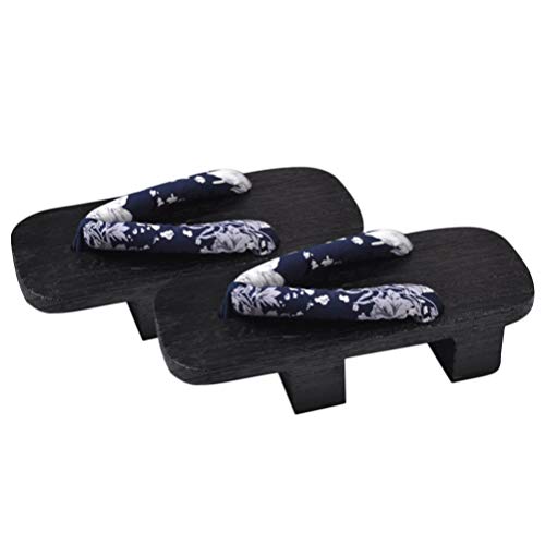 Zuecos de madera para verano Holibanna, sandalias slip-on de mujer talla 38