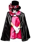 Kids Pink 6pc Magician Costume Set w/Storage Bag