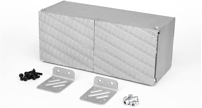 LESU Spare Part Metal Tool Box for 1/14 RC Tractor Truck 700 DIY Model Accessories
