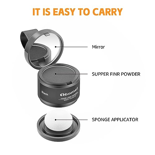 Root Touch Up Instantly Gray Hair Coverage Hairline Powder, Conceal Hair Loss and Thinning for Women and Men, Hair Fibers (Blonde)