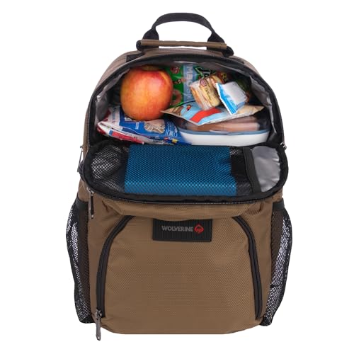 Sac à dos glacière Wolverine avec double compartiment en nylon robuste