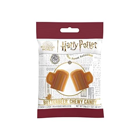 Jelly Belly | Harry Potter Butter Beer Chewy Candy Bag, 56g Cover