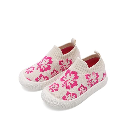 Jack & Lily Canvas Sneakers for Kids - Breathable Toddler Shoes with Non-Slip Sole for Confident Steps - Slip on Shoes for Comfort & Daily Play - Baby Sneakers Keep Little Feet Happy All Day