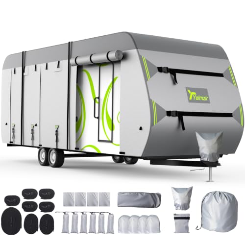 Yelmzir 420D Oxford RV Cover 24-27ft
