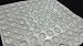 MONSTER-MASTER® Self-adhesive Clear Rubber Feet Tiny Bumpons (100 pack) (0.25" (6.4mm) x 0.079" (2.1mm))