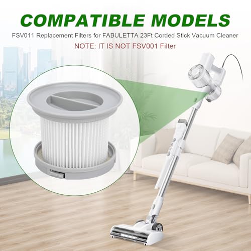 Filtres FSV011 pour aspirateur Fabuletta filaire entretien maison - 3