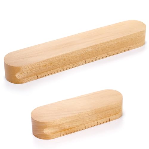 Pince de couture en bois pour presser les pointes lors de vos ateliers - 2