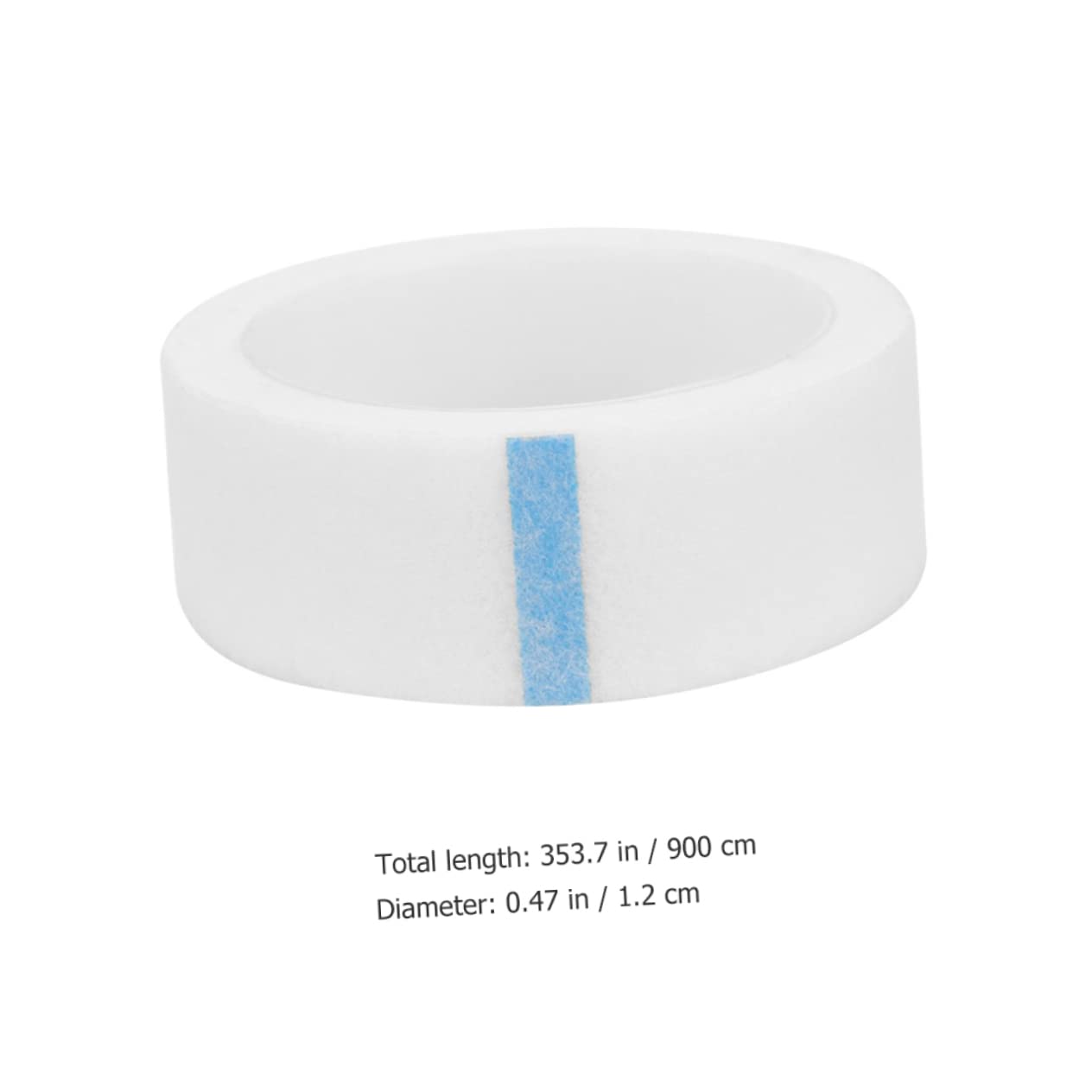 POPETPOP 40 Rollos cinta colorida extensiones de pestañas suministros cinta de extensión de pestañas suministros de extensión de pestañas respirable cinta adhesiva extender tela no tejida