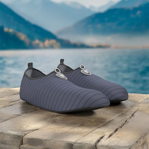 Metog Water Shoes $5.96 - Quick-Dry Aqua Socks for Beach & Swim