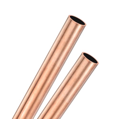 M METERXITY 2�p�b�N 200mm ���ۊ� �O�a12mm �ǌ�1mm ���V�[�����X�`���[�u ����/�@�B���H/DIY�N���t�g�p �������� [0.47x0.04x7.87"]