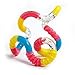 Tangle Jr. Textured Sensory Fidget Toy, Pink Yellow Blue