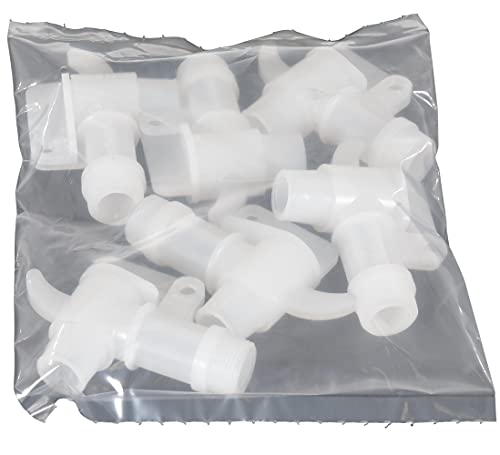 Vestil Vdft-6Pkg Drum Faucet, 3/4" Opening, Pack Of 6 #TOP1