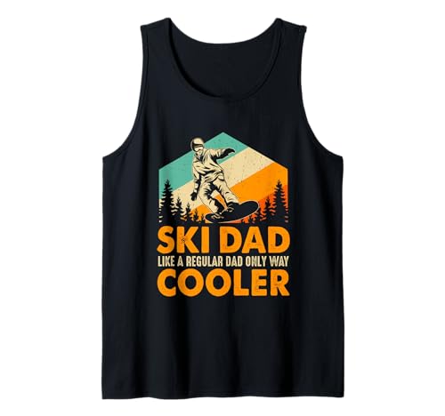 Ski Dad Like A Normal Dad Only Way Cool Camiseta sin Mangas