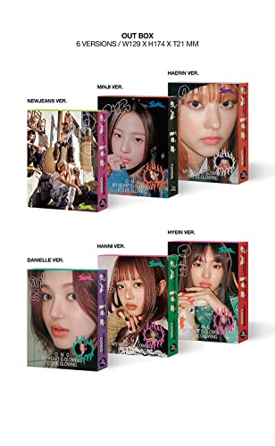 NEWJEANS OMG 1st Winter Single Album (MESSAGE CARD Ver. - MINJI) K-POP SEALED – Ansicht 3