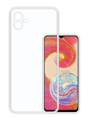 Image of COVERBLACK Rubber Back Cover for Samsung M13 5G -SM-M136B - Transparent