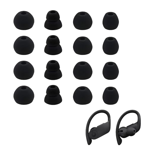 16Pcs Earbud Tips Silicone Ear Canal Seal Reduces Noise Replacement Earbud Tips Lightweight and Can Be Stored in an Organizer Tips for silicone Suitable for a Wide Range of Headphones