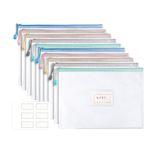 Pochette étanche pour document et sac de rangement transparent étudiant