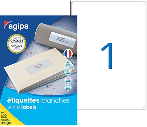 Étiquettes Opaques Apli 102418 pour corriger et réutiliser vos cartons d'envoi