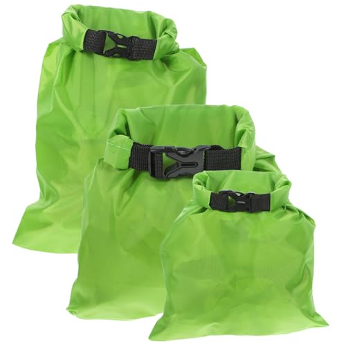 Uonlytech Bolsa de Nylon Duradero para Camping y Kayak, Juego de 1.5l 2.5l 3.5l Costuras Dobles y Selladas para Protección Total