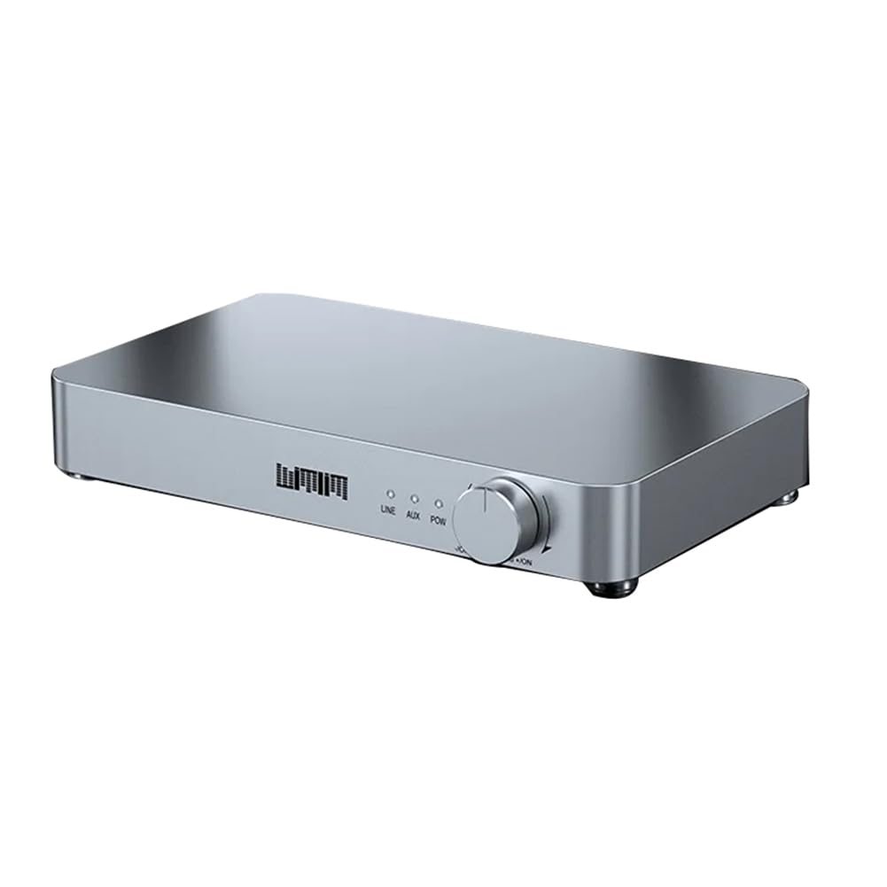 Amplificador de Potencia Digital Estéreo HiFi Amplificador Digital Hi-Fi Clase D Amplificador de Audio para Bluetooth y Reproductor de Audio