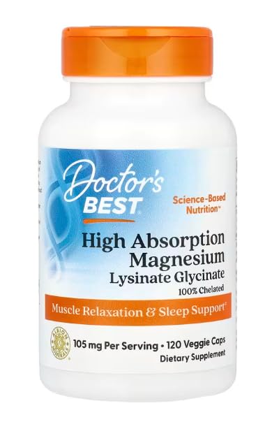Akhurath High Absorption Magnesium Lysinate Glycinate 120 tabs