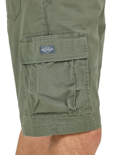 Lee Extreme Motion Carolina Cargo-Shorts für Herren, Olive Grove Ripstop, 46 – Ansicht 6