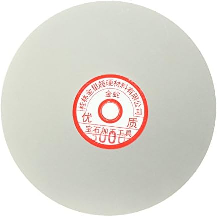 uxcell 6-inch Grit 3000 Diamond Coated Flat Lap Wheel Grinding Sanding Polishing Disc