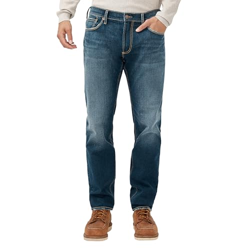 Silver Jeans Co. Men's Konrad Fit Slim Leg Jeans