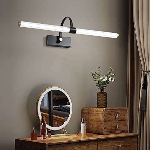 Aplique de pared LED dorado de 45cm para espejo de baño y tocador moderno 2