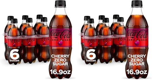 Image of Coca-Cola Cherry Coke Zero Sugar | 16.9 fl oz | 12 Pack