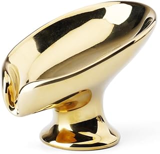 Self Draining Soap Dish, Gold Soap Dish, Bathroom Soap Dishes, Leaf Shaped Soap Holder, Soap Dishes for Bar Soap, Soap Dish with Drainage