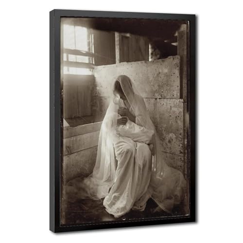 Toile The Manger 1901 Gertrude Kasebier pour decoration murale de bureau chic