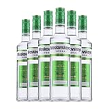 Vodka Moskovskaya Premium Botella Medium 50 cl (Caja de 6 Botella Medium de 50 cl)
