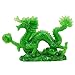 Produktbild SHUANGBING Skulptur Dekoration Statue Glücklichen Chinesischen Drachen Figur Statue Ornamente Feng Shui Handwerk Für Glück Und Erfolg Dekoration Home Geomantie A312,10X2,5X6 cm
