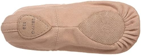 Bloch Girl's Pump Split Sole Canvas Ballet Shoe/Slipper, Pink, 13 B US Little Kid | Image 3