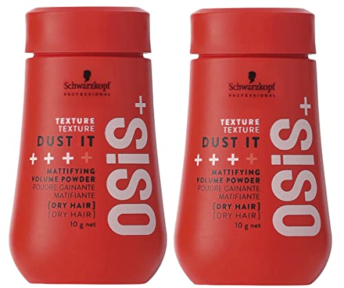 Lot de 2 poudres matifiantes Osis + Schwarzkopf Professional 10g volume et texture cheveux