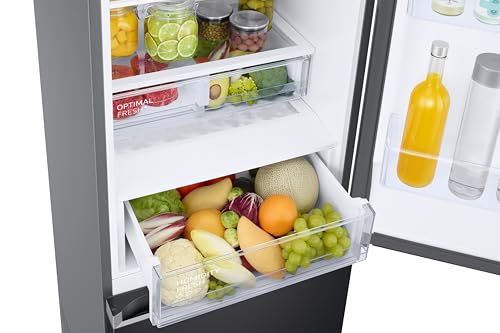 Samsung Series 8 SpaceMax Combi Fridge Freezer, Featuring Spacemax, AI Energy Mode and Twin Cooling, Black, Model: RB38C607AB1 - Image 6