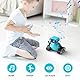 ALLCELE Roboter Kinder Spielzeug, Wiederaufladbares Ferngesteuertes, mit LED-Augen Musik und Interessanten Geräuschen für ab 3 4 5 6 7 8 Jahre Jungen und Mädchen Geschenk -Blue