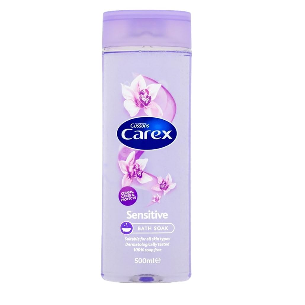 Cussons Carex Sensitive Bath Soak/Shower Gel 500ml