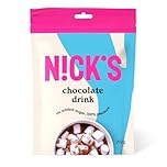 NICKS Chocolate drink, Instant Hot Chocolate Cocoa Powder No Added Sugar, Keto, Dairy Free, Vegan (250 g (Pack of 1))