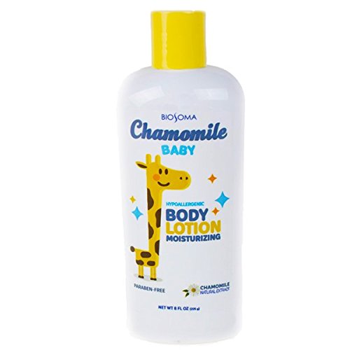 Baby Hypoallergenic Moisturizing Baby Lotion with Chamomile Natural Extract, 8 Fl Oz